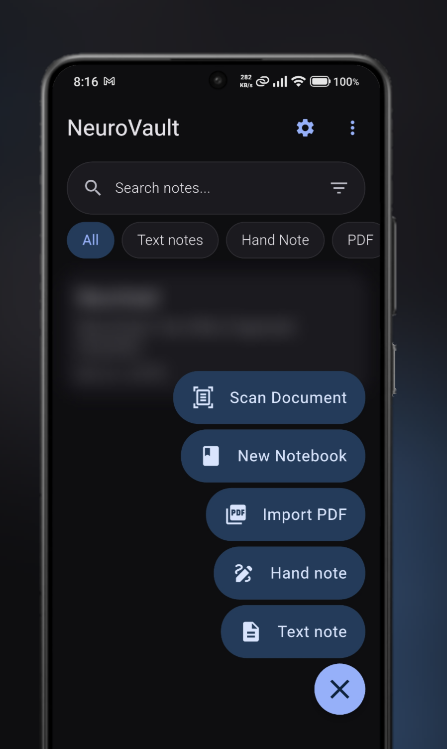 Expressive Tools FAB Menu